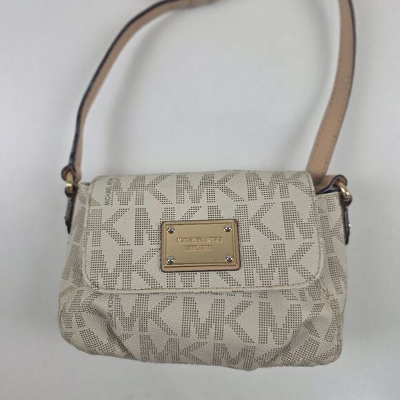 Michael Kors Small Crossbody Purse Small Mink bag travel Concert Cellphone - Picture 1 of 9